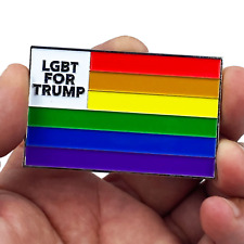 DL8-02 LGBT for President Donald J. Trump MAGA Rainbow Flag 45 2020 picture