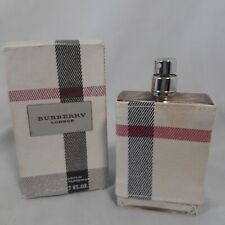 Burberry London Natural Spray 1.7oz 50mle Boxed Women 80% Full Open Bottle picture
