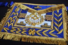 MASONIC DISTRICT DEPUTY GRAND MASTER DRESS APRONS &HAND EMBROIDERED +  picture