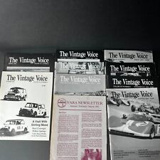 Race Car History The Vintage Voice A Quarterly Publication Auto Racing 1990-1994 picture