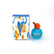 MOSCHINO I LOVE LOVE EAU DE TOILETTE 4.9 ML. 0.16 FL.OZ. MINI PERFUME NEW IN BOX picture