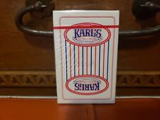Vintage Karl's Hotel Casino Sparks Nevada Las Vegas Playing Cards Sealed Deck picture