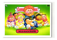 Held-Back Hank 2020 Topps Garbage Pail Kids Series 1 Parody Sticker Card 28a picture