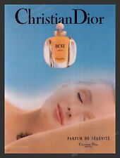 Christian Dior 1990s Print Advertisement 1993 Perfume Dune Parfum Sleeping picture