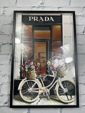 PRADA Store Art Board A Retro Modern Iconic Monochrome Rare 24x16 picture