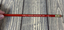 Vintage Karl S Shaver Insurance Inc Englewood Florida Unsharpened Pencil picture