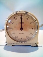 VINTAGE SMITHS ENGLISH CLOCK SYSTEMS SECONDS TIMER, STOPCLOCK picture