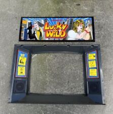 Namco Lucky And Wild Arcade Game Header Display And Bezel Multicolor picture