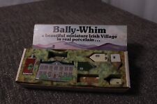 Bally-Whim Irish Village Wade Complete 8 Piece Set Porcelain Box Minatures picture