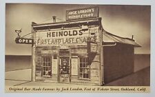 Postcard Heinolds First And Last Chance Bar Oakland California Webster Street picture