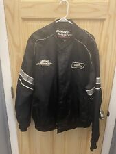 Harley-Davidson Black racing lightweight jacket Men’s Size XL picture