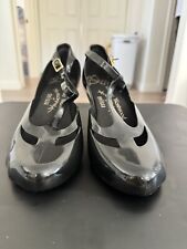 Vivienne Westwood Anglomania + Melissa Black Jelly T Strap Heels US 8 picture