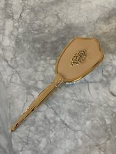 Vintage Vanity Hair Brush Gold Tone w/removable brush picture