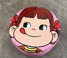 Peko Chan Milky Tin Can Canister Trinket Case Milky picture