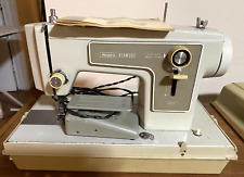 VINTAGE SEARS KENMORE DRESSMAKER SEWING MACHINE MODEL 1220 w MANUAL & Case picture