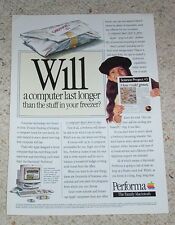 1995 print ad - Apple Performa Macintosh home computers little girl Advertising picture