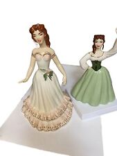 Rare Vintage My Fair Ladies Formal Gown Figurines picture