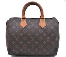 Authentic Louis Vuitton Monogram Speedy 25 Hand Bag M41528 LV 2786B picture