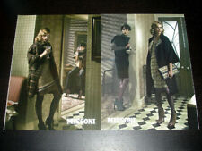 MISSONI 4-Page PRINT AD Fall 2008 ISELIN STEIRO women's legs ankles feet picture
