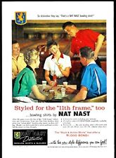 1959   NAT NAST Bowling Shirts     Full-Page Print Ad    8