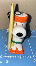 1966 United Feature Syndicate Peanuts Snoopy Surfer / Beach Christmas Ornament picture