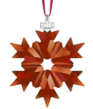 Swarovski Christmas Ornament Annual Edition 2018 Large Red #5460487 New $89 picture