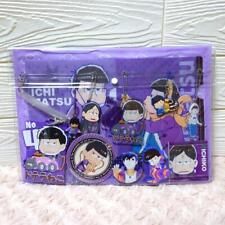 Osomatsu-san Clutch bag with 15 Matsuno Ichimatsu items Anime Goods From Japan picture