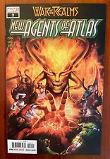WAR OF REALMS NEW AGENTS OF ATLAS #2 Main Cover A 1st App Swordmaster Marvel NM picture