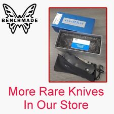 Benchmade 580 Barrage 154CM AXIS Assist Black Discontinued Large Folding Knife picture