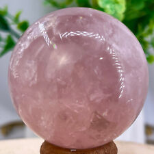 180G Natural Crystal Pink Rose Chakra Quartz Sphere healing ball Specimen picture