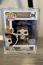 Funko Pop One Piece Brook #358 2018 NYCC Shared Exclusive With Hard Armor Case picture