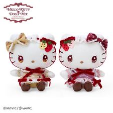Sanrio Hello Kitty & Hello Mimmy DOLLY MIX Plush Toy Set picture