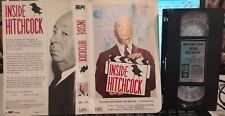 vhs Richard Schickel's INSIDE HITCHCOCK 1984 MPI Documentary CLIFF ROBERTSON HTF picture