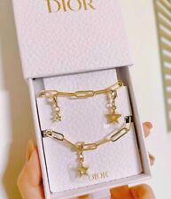 Authentic Christian Dior VIP Keychain Bracelet Gift Gold New Limited Edition picture
