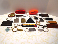 20 Vintage Clothes/Clothing Brands Advertising Keychains ~ Nautica, Nine West picture