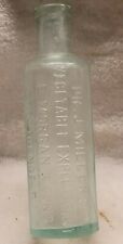DR J MILLERS 12 SIDED VEGETABLE EXPECTORANT E MORGAN & SONS BOTTLE PROVIDENCE RI picture