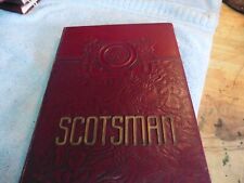 Antique college yearbook scotsman 1948 Alma College Sigillum almae 1886 michigan picture