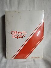 Vintage Gilbert Typewriter Paper Citizens Bank & Trust Bdale MI Full Box NIB picture