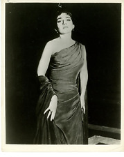 Vintage 8x10 Photo Opera Singer & Legendary Diva Maria Callas picture