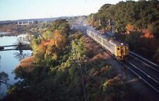 Original Train Slide Via Budd  Cars  10/1981 Burlington ON Slide #12 picture