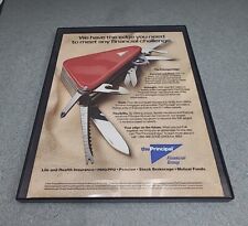 1995 print ad The Principal Financial Group Swiss Army Knife Framed 8.5x11  picture