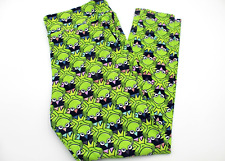 LuLaRoe  Kermit the Frog The Muppets Tall & Curvy TC 12-18 Leggings NWOT picture