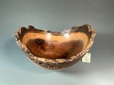 BLACK WALNUT G+ bowl #15532 made by Smithsonian Artist, David Walsh** picture