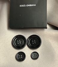 DOLCE & GABBANA Black 4 Buttons Authentic New picture