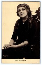 c1910's Mary Pickford Actress Curly Hair Portrait Unposted Antique Postcard picture