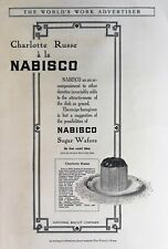 Vintage 1909 Charlotte Russe Nabisco Sugar Wafers Full Page Original Ad 721 picture