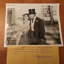 Original Press Photo John Barrymore Dolores Costello & Daughter Warner Bros. picture