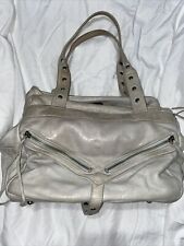 Gray Botkier Leather Trigger Satchel Handbag with Hardware picture