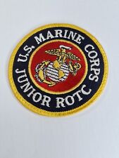 USMC US Marine Corps Junior ROTC Round Patch EGA Eagle Globe Anchor Jr INV1227 picture
