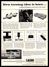 1958 R. K. LeBlond Machine Tool Cincinnati Ohio Contour Chasing Lathe Print Ad picture